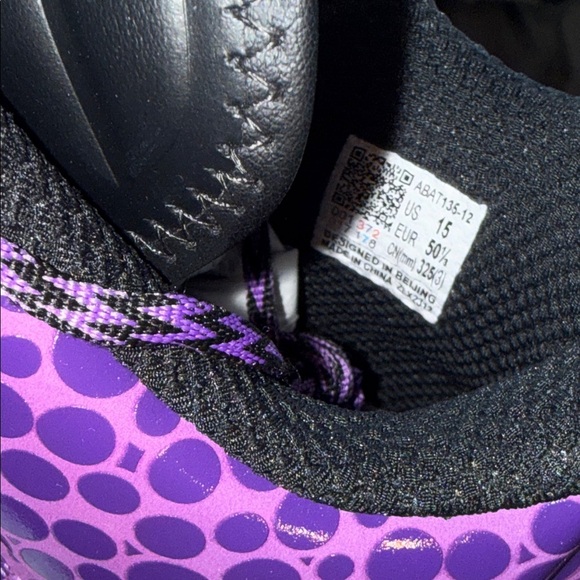 Li-Ling Way of Wade Limited Edition syn Sting Ray skin Purple all star Size 15 - Picture 11 of 16
